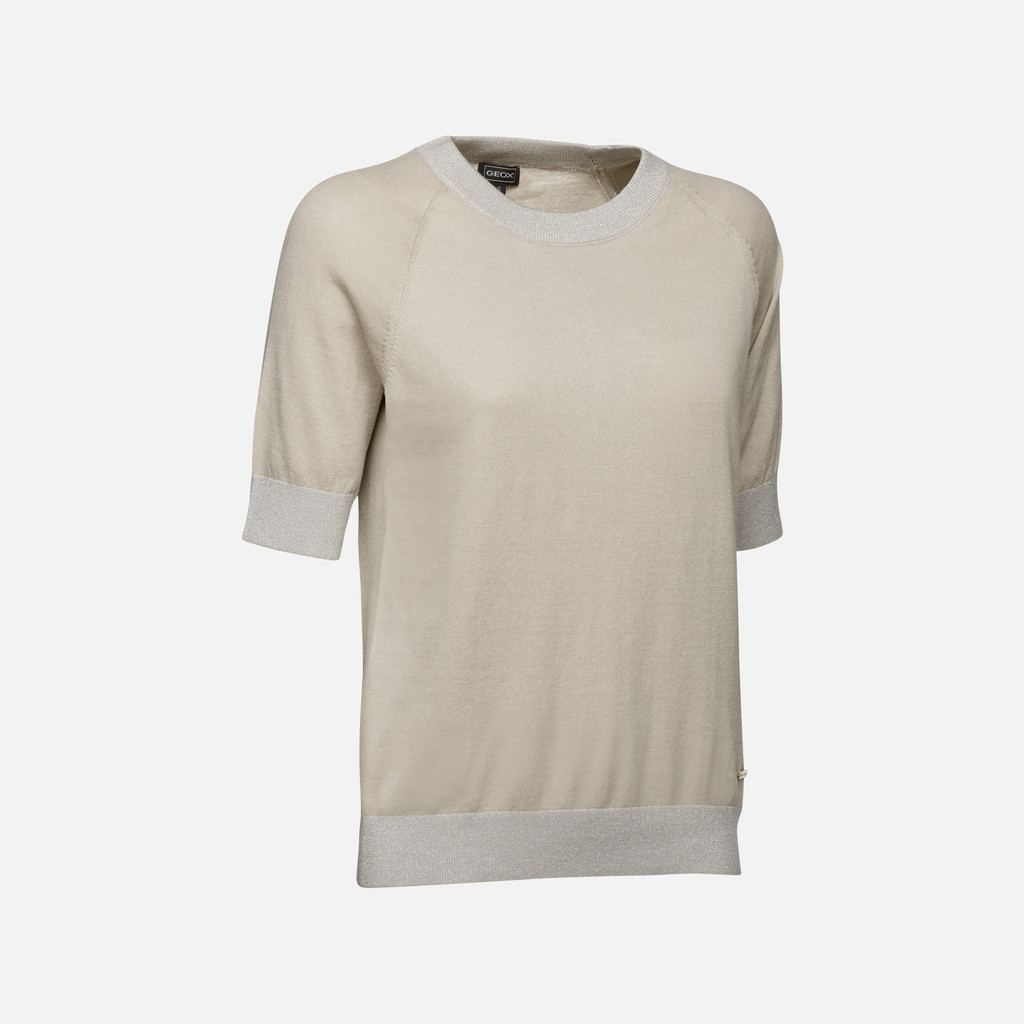 Geox knit mujer W5570BT3239F1616 T-shirt Descuento por venta flash