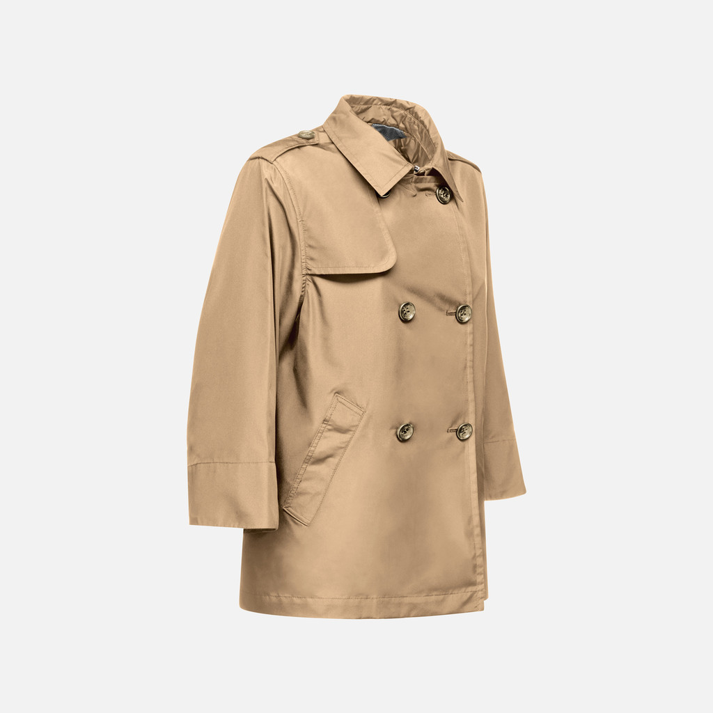 Geox soleil mujer W5522MT3111F5198 Gabardina corta Ofertas de temporada