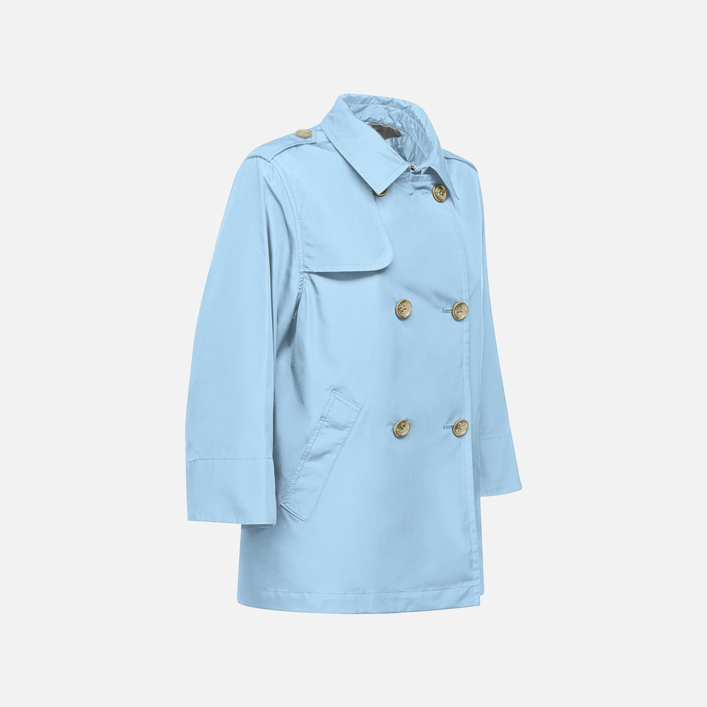 Geox soleil mujer W5522MT3111F4188 Gabardina corta Precio ultrabajo
