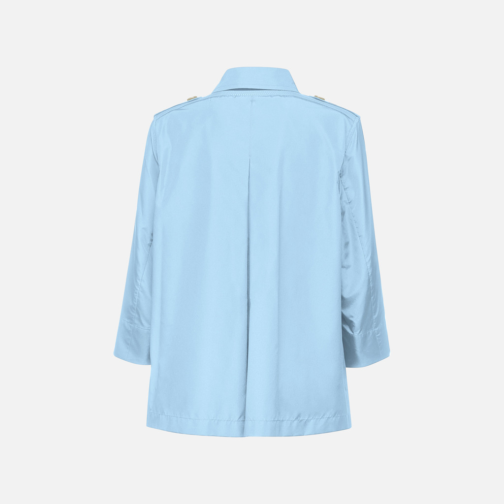 Geox soleil mujer W5522MT3111F4188 Gabardina corta Precio ultrabajo