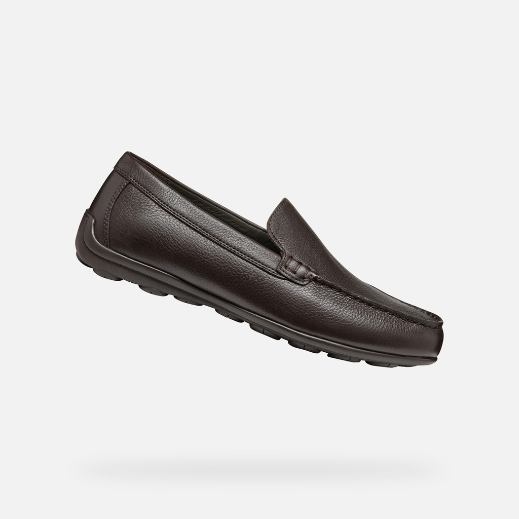 Geox spherica ec16 hombre U55HYA00046C6009 Mocasines de cuero