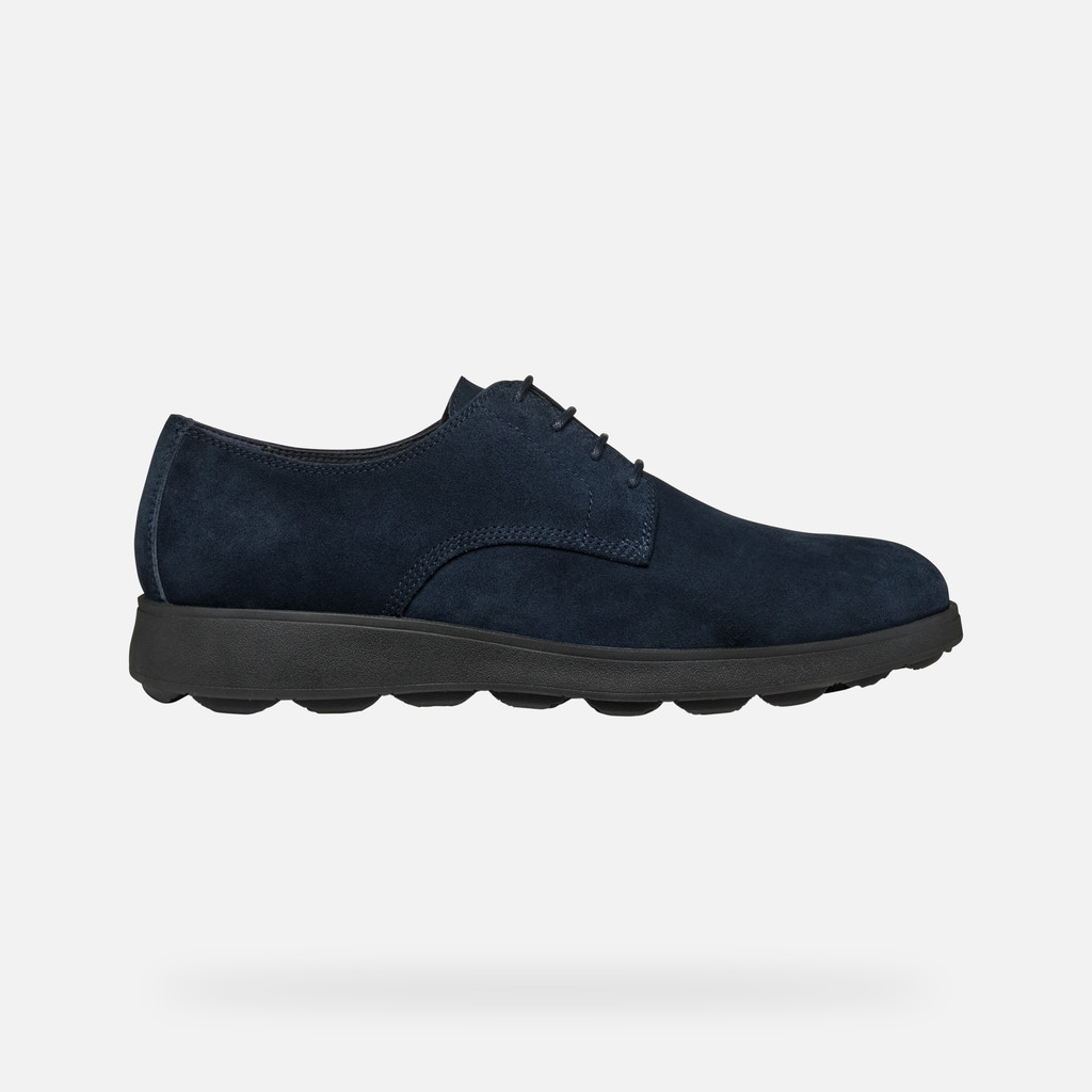 Geox spherica ec10 hombre U45GHA00020C4002 Zapatos de ante Liquidación