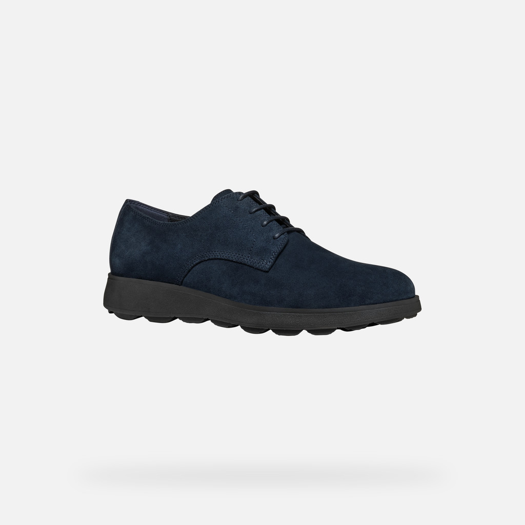 Geox spherica ec10 hombre U45GHA00020C4002 Zapatos de ante Liquidación