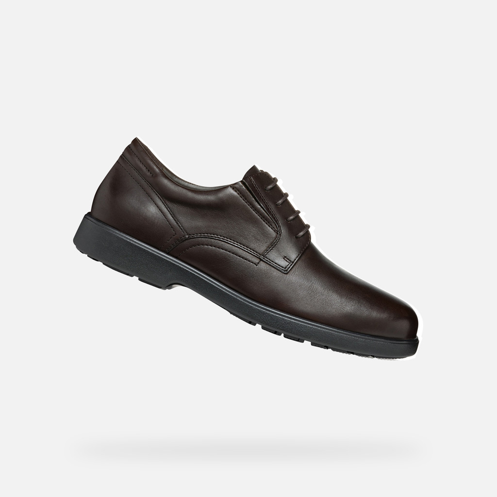Geox spherica ec11 hombre U35EFA00043C6009 Zapatos de piel