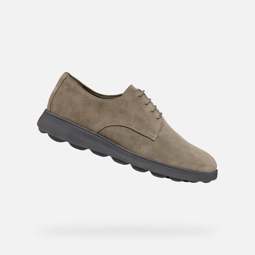 Geox spherica ec10 hombre U45GHA00020C1018 Zapatos de ante