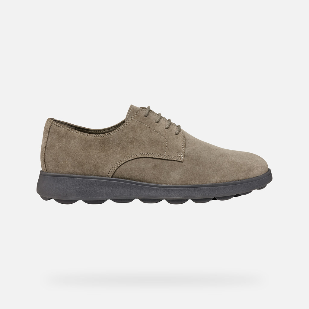 Geox spherica ec10 hombre U45GHA00020C1018 Zapatos de ante En oferta