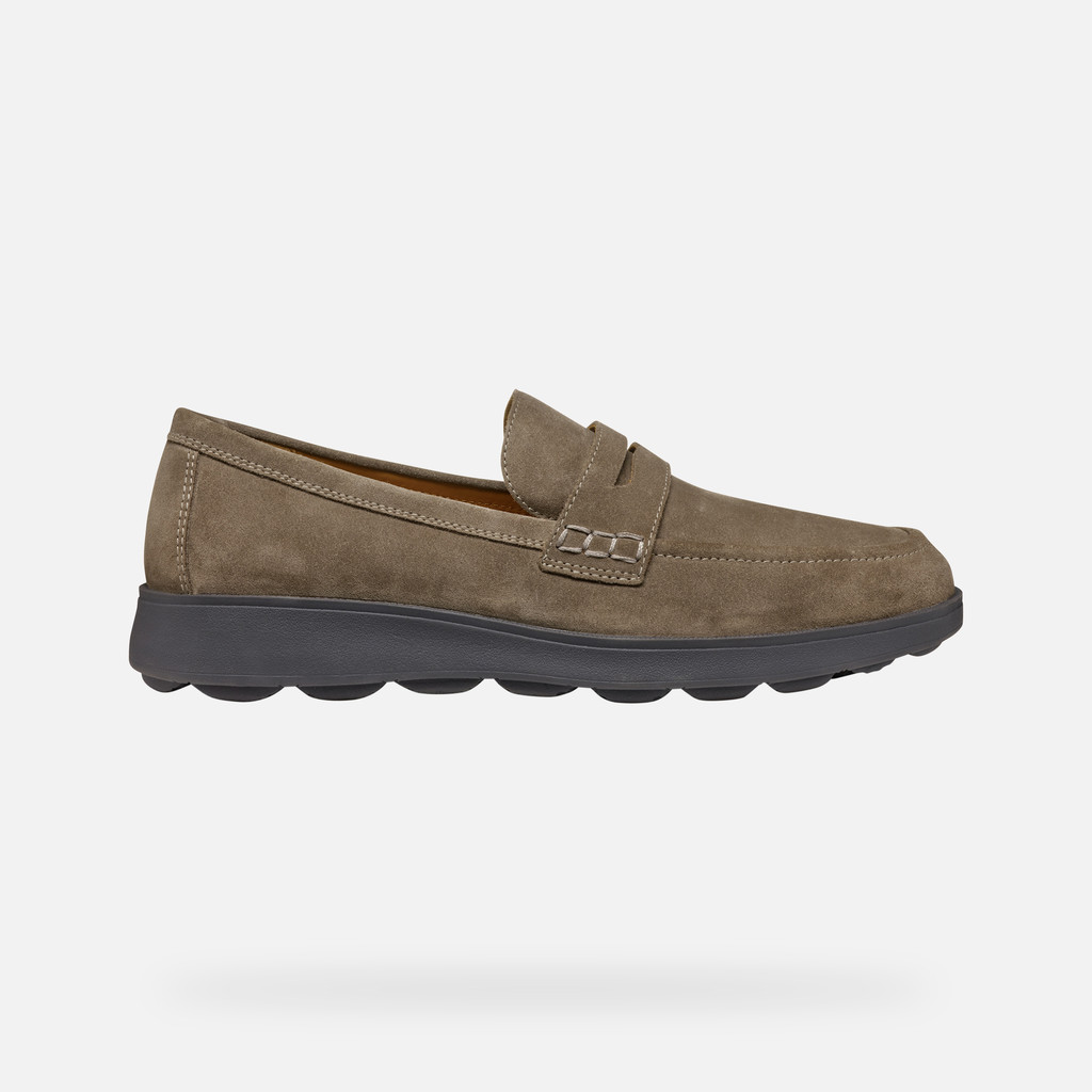 Geox spherica ec10 hombre U45GHC00020C1018 Mocasines de ante Libre de impuestos
