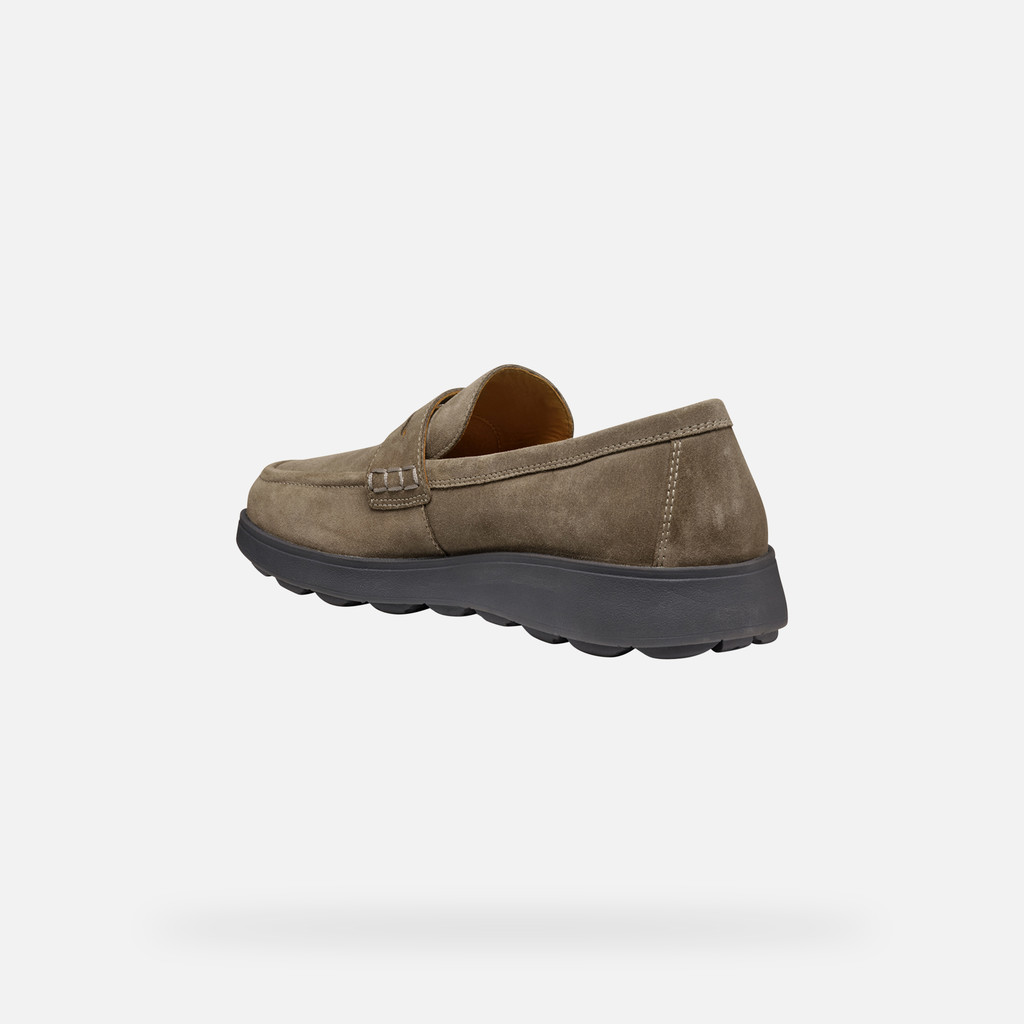 Geox spherica ec10 hombre U45GHC00020C1018 Mocasines de ante Libre de impuestos
