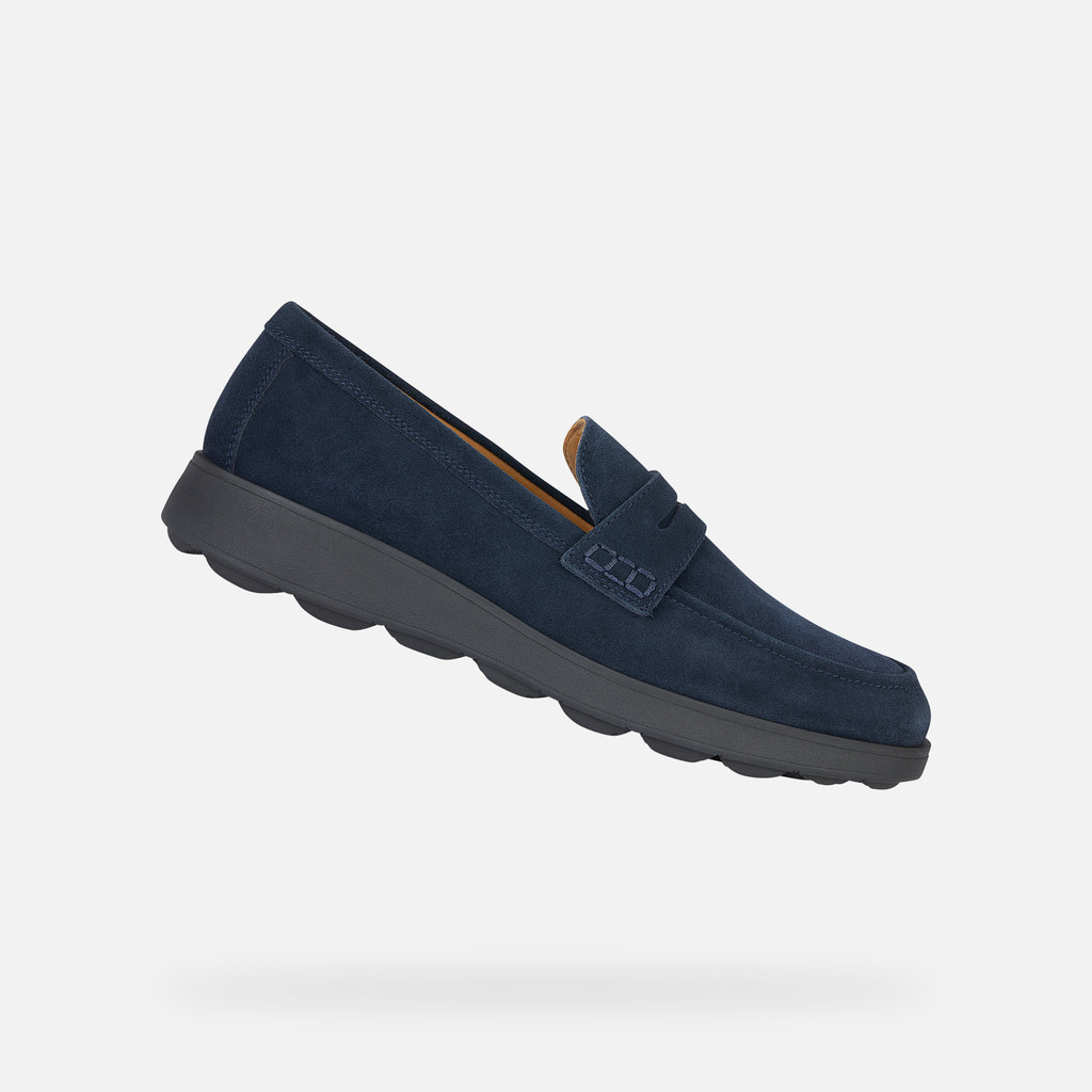 Geox spherica ec10 hombre U45GHC00022C4002 Mocasines de ante