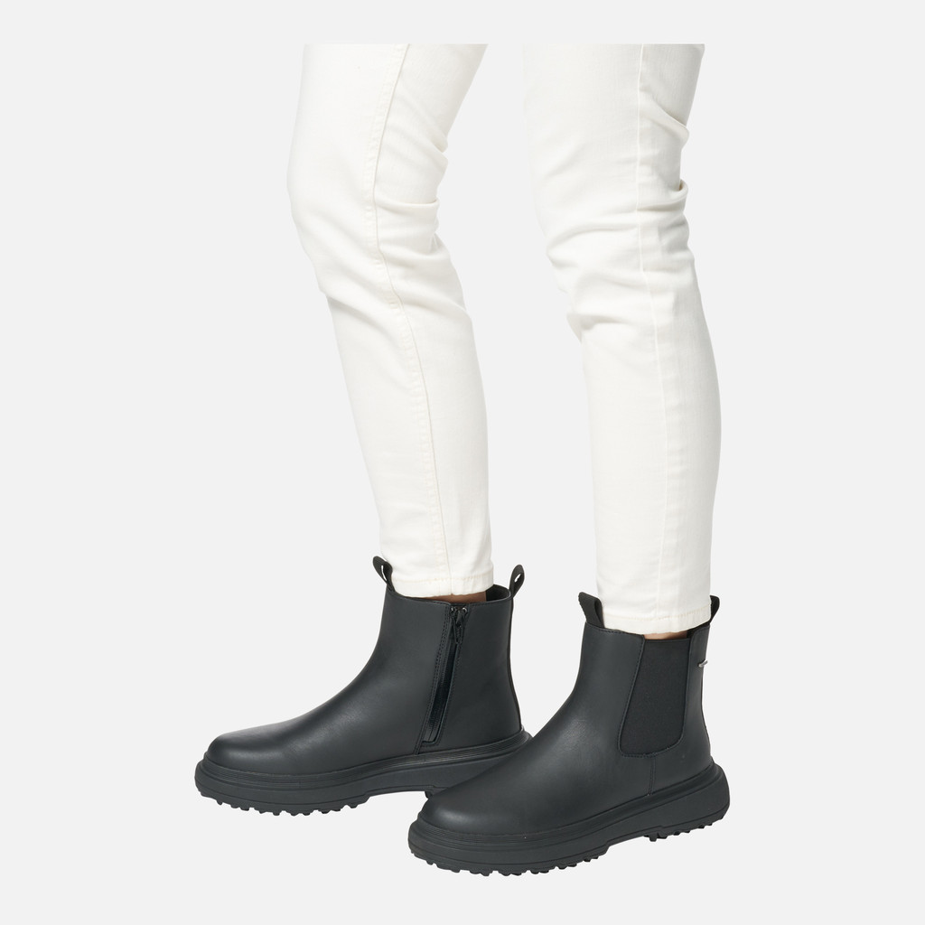Geox lamidie + grip abx mujer D46XMD00085C9999 Botines impermeables Ofertas especiales