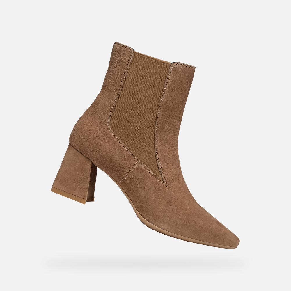Geox giselda mujer D36VCC00021C6372 Botines tacón medio