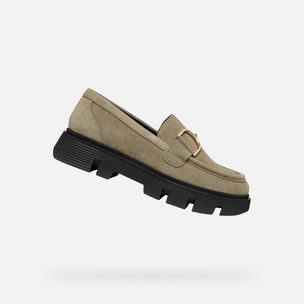 Geox vilde mujer D46UAH00022C3704 Mocasines de cuero