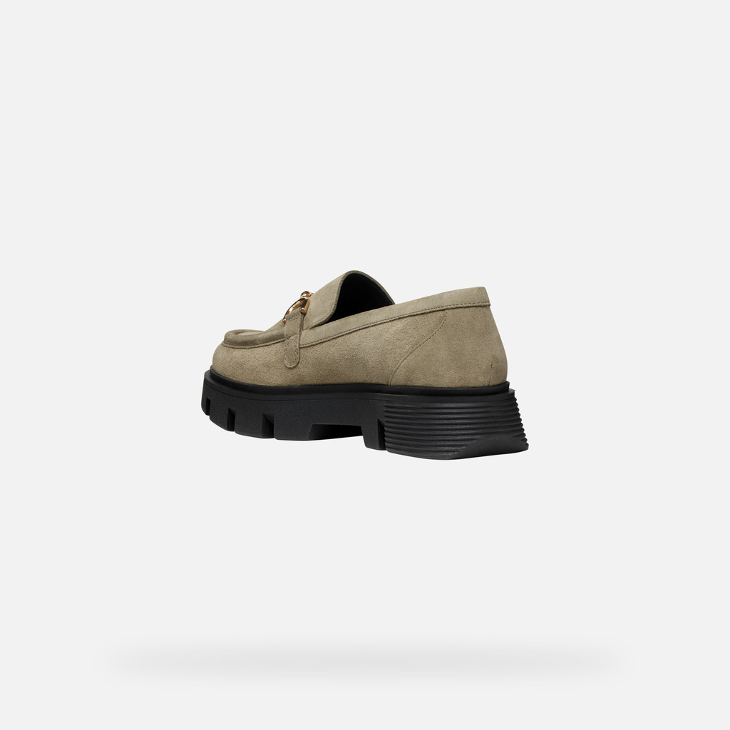 Geox vilde mujer D46UAH00022C3704 Mocasines de cuero Outlet