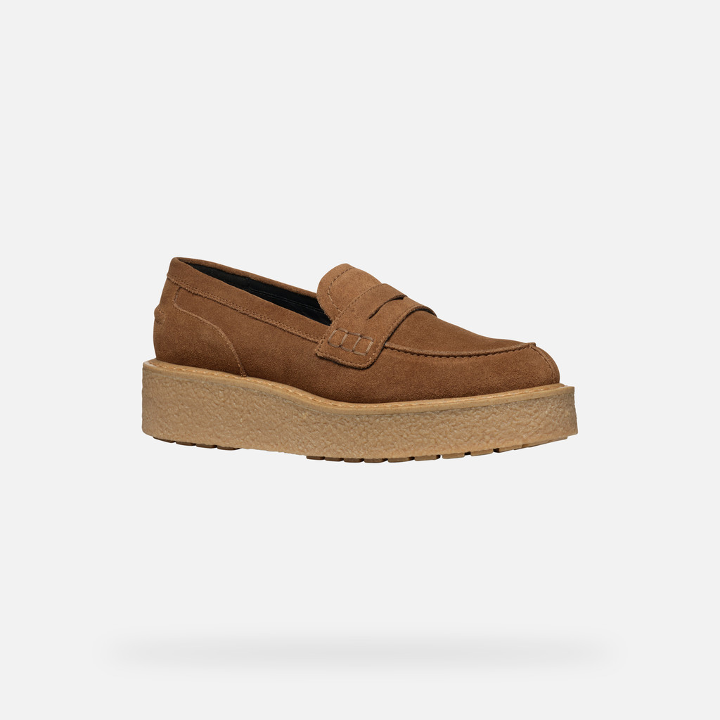 Geox elidea mujer D46VEA00022CD500 Mocasines de ante Rebajas