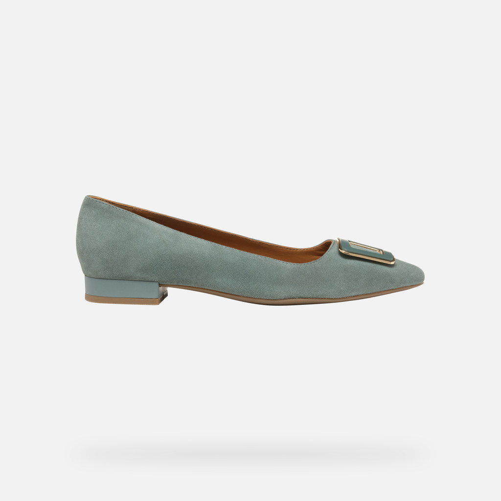 Geox charyssa mujer D469BC00021C3016 Bailarinas de ante Venta caliente