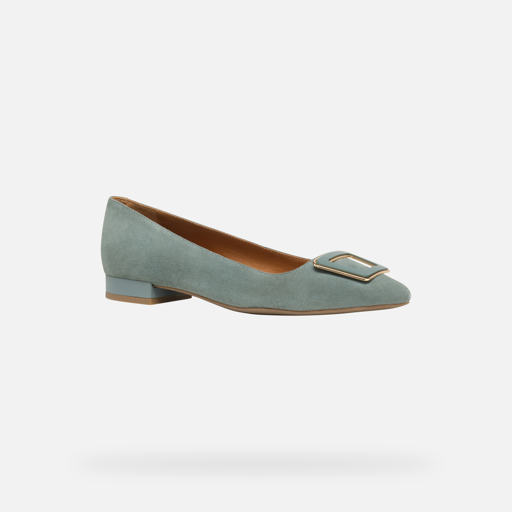 Geox charyssa mujer D469BC00021C3016 Bailarinas de ante Venta caliente