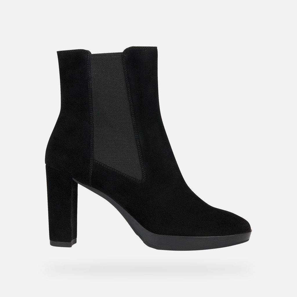 Geox walk pleasure 85 mujer D35TFC00021C9999 Botines de tacón alto Rebajas de fábrica