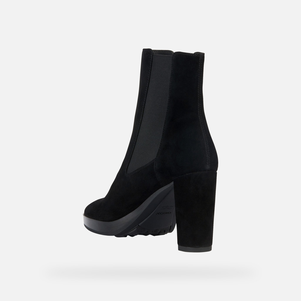 Geox walk pleasure 85 mujer D35TFC00021C9999 Botines de tacón alto Rebajas de fábrica