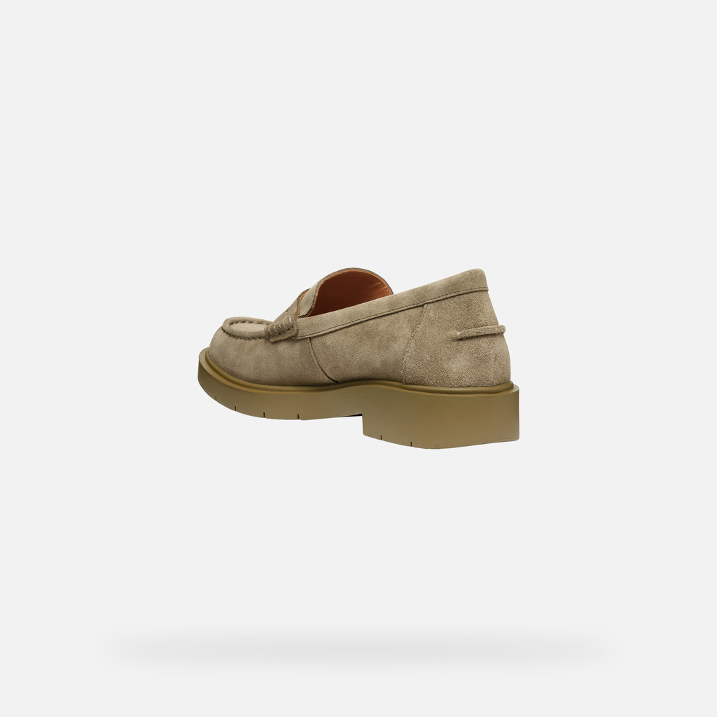 Geox spherica ec1 mujer D25QRA00022C3704 Mocasines de ante Descuento