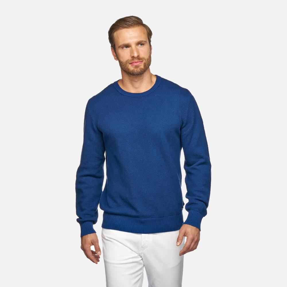 Geox knit hombre M5570HT3248F4628 Sudadera Envío gratis