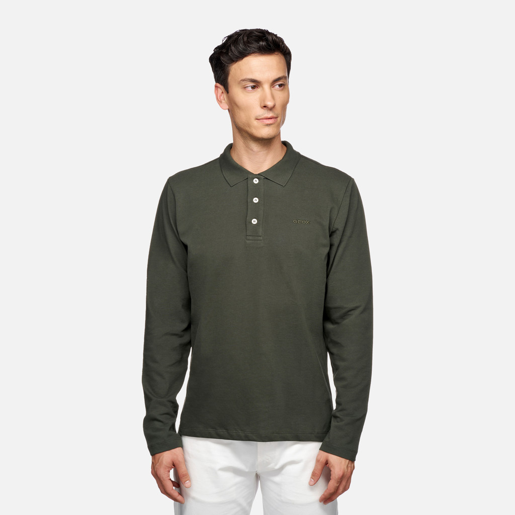 Geox polo hombre M5510QT3235F3273 Polo ÚLTIMAS EDICIONES