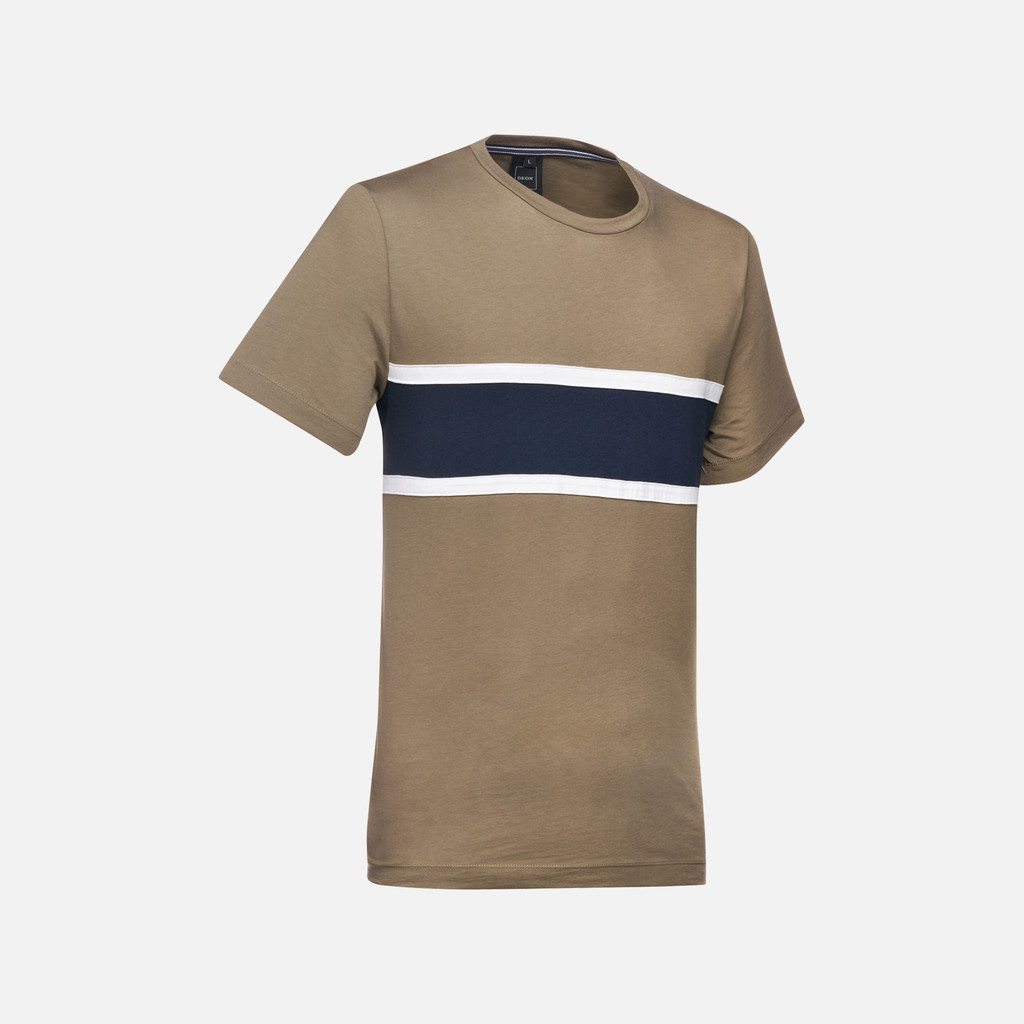 Geox t-shirt hombre M5510FT3244F3272 Camiseta Superdescuento