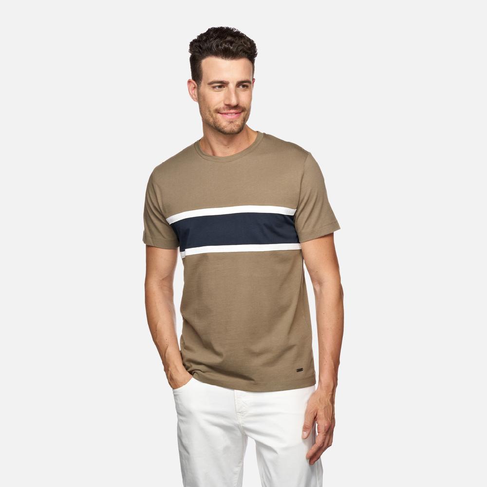 Geox t-shirt hombre M5510FT3244F3272 Camiseta Superdescuento