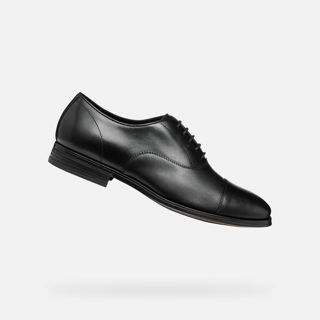 Geox rezzonico hombre U558QB00043C9999 Zapatos de piel