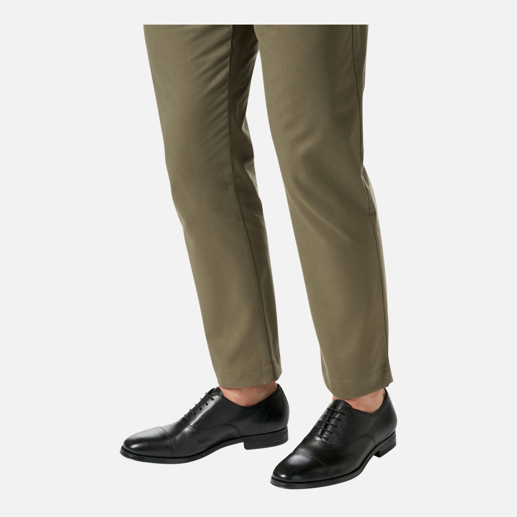 Geox rezzonico hombre U558QB00043C9999 Zapatos de piel Outlet