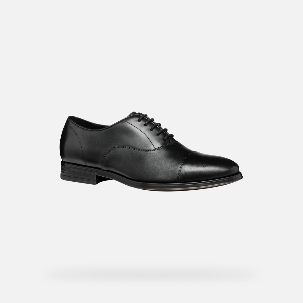 Geox rezzonico hombre U558QB00043C9999 Zapatos de piel Outlet
