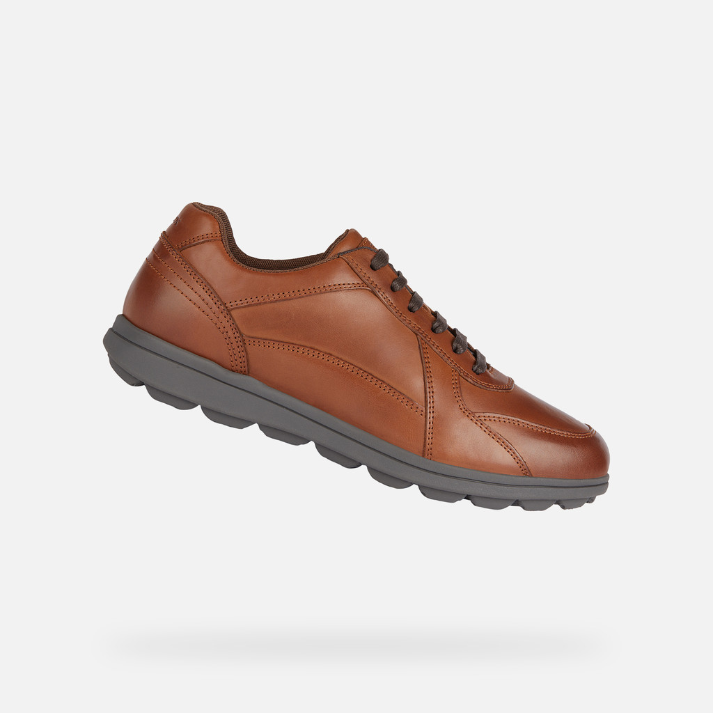 Geox spherica ec12 hombre U45GRA00043C6001 Zapatos de piel