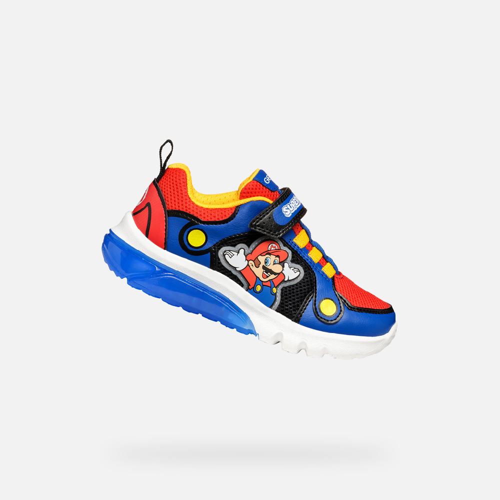 Geox ciberdron junior J55LBF01454C0833 Nintendo - supermario
