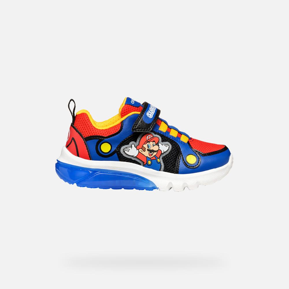 Geox ciberdron junior J55LBF01454C0833 Nintendo - supermario Promoción trimestral