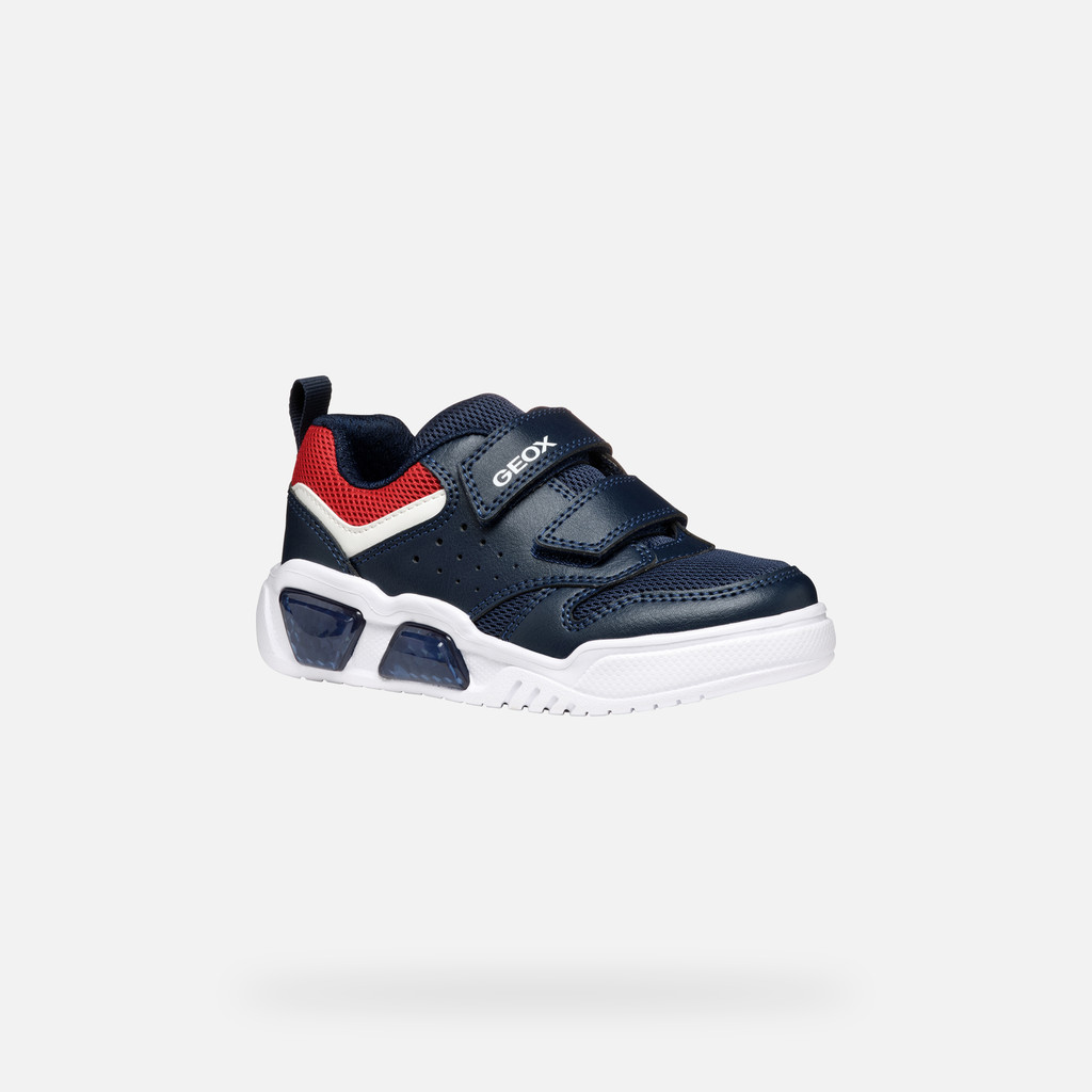 Geox illuminus junior J55GVA014BUC0735 Zapatos con luces Superdescuento