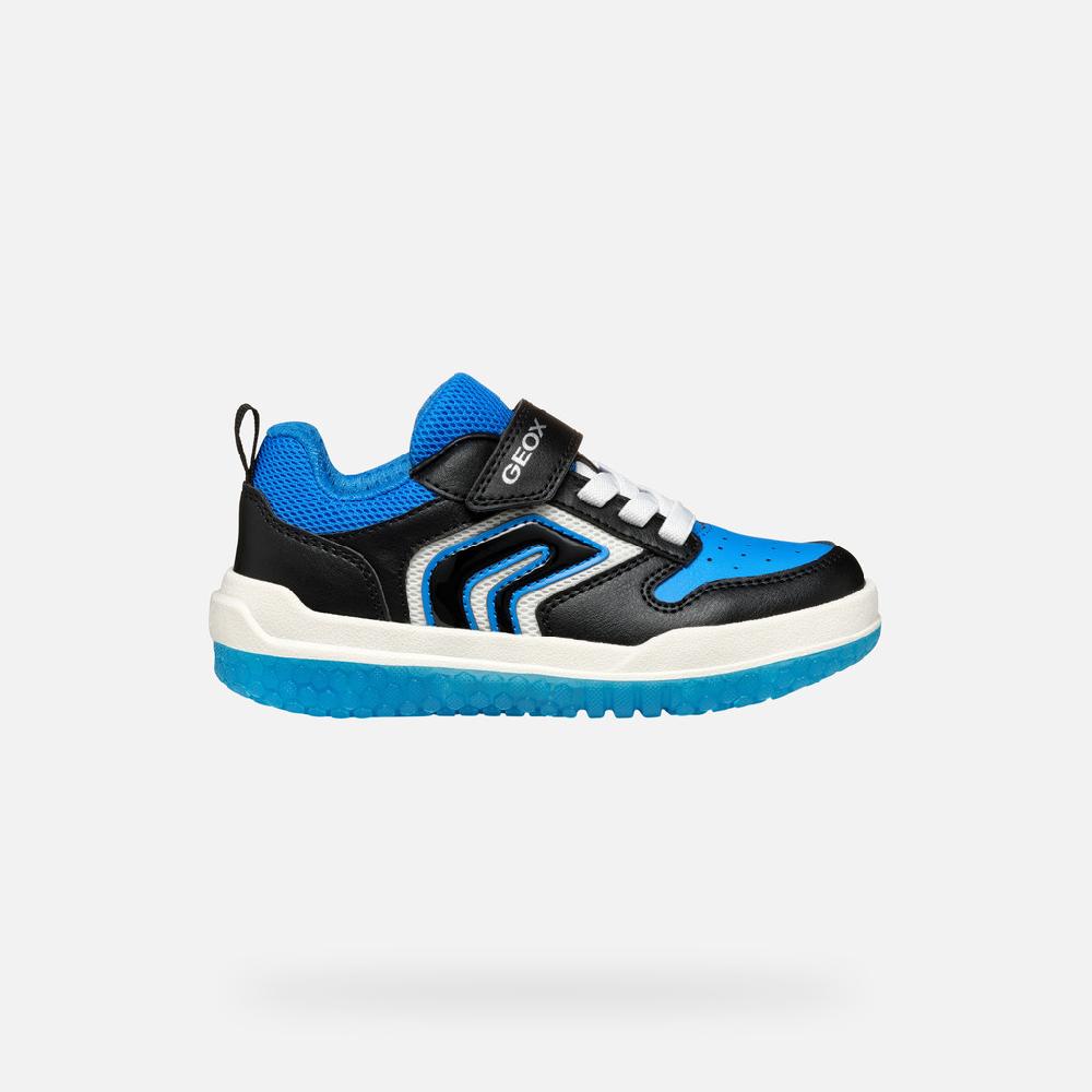 Geox buzzerlight niño J55MCB0FE14C0035 Zapatos con luces Envío internacional gratuito
