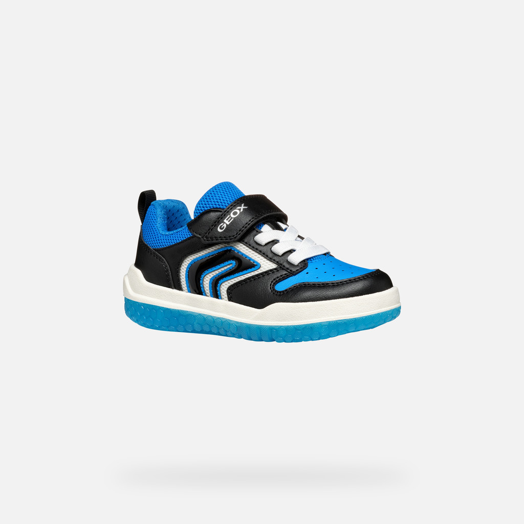 Geox buzzerlight niño J55MCB0FE14C0035 Zapatos con luces Envío internacional gratuito