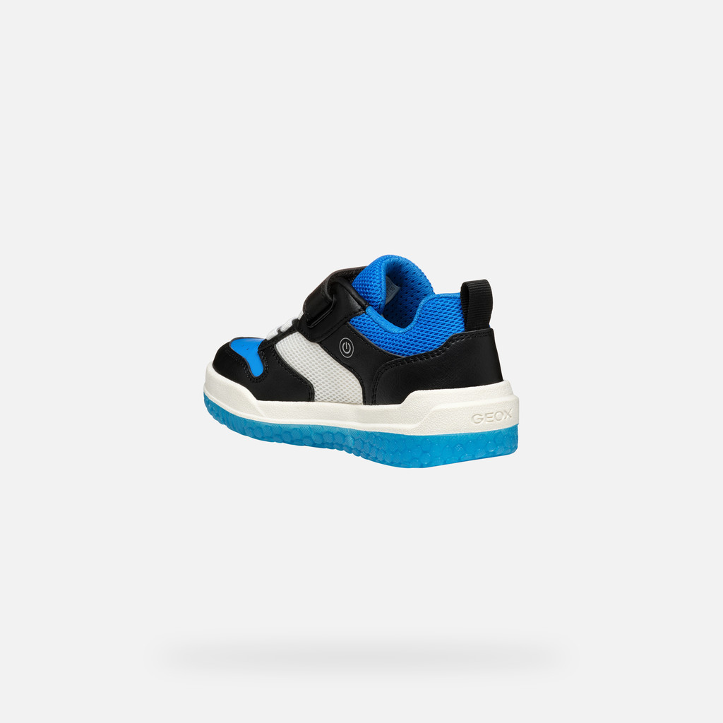 Geox buzzerlight niño J55MCB0FE14C0035 Zapatos con luces Envío internacional gratuito