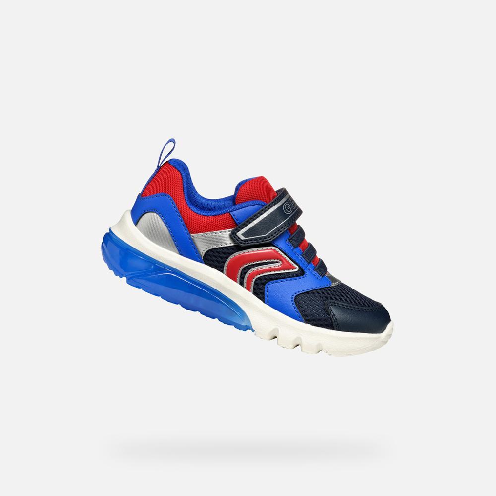 Geox ciberdron niño J45LBC01454C4244 Zapatos con luces
