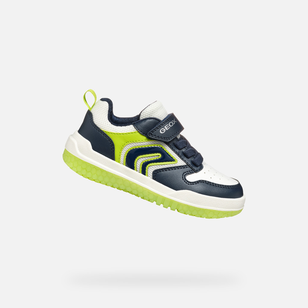Geox buzzerlight niño J55MCB0FE14C0749 Zapatos con luces