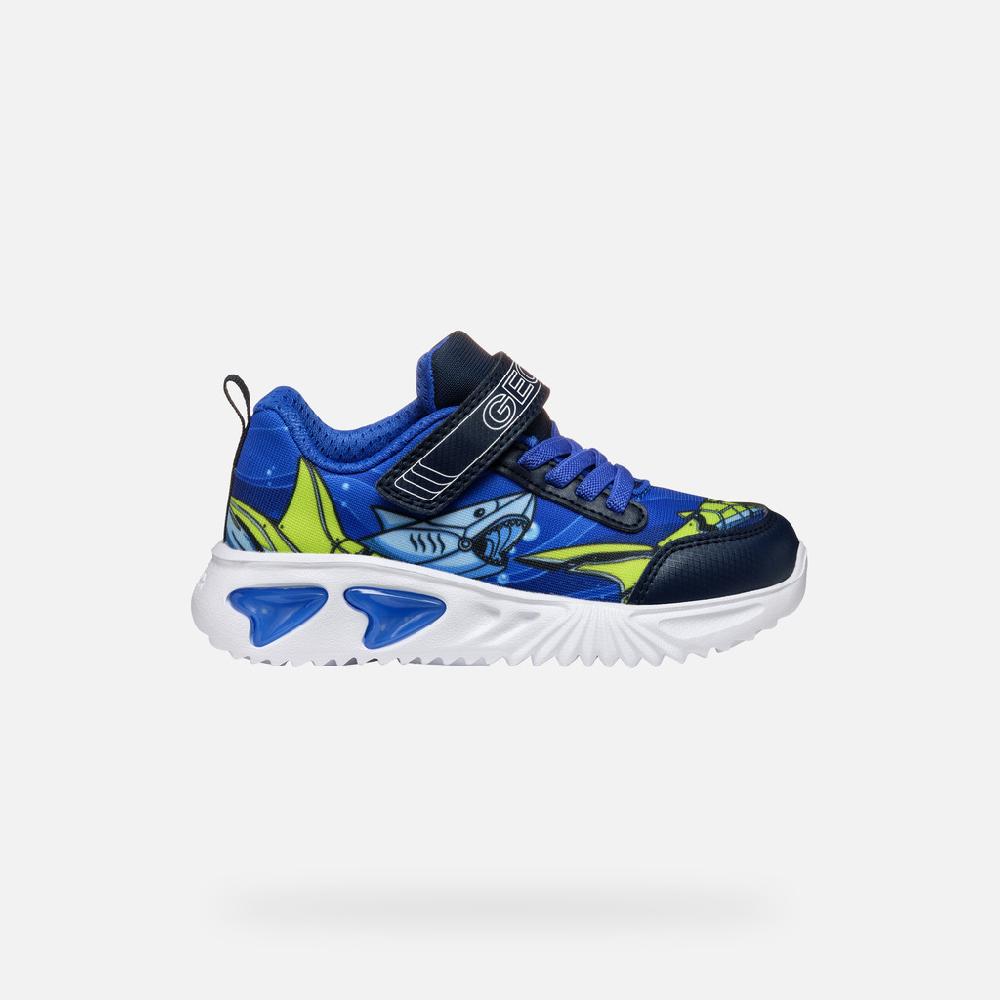 Geox assister niño J45DZB02ACEC4227 Zapatos con luces Oferta exclusiva