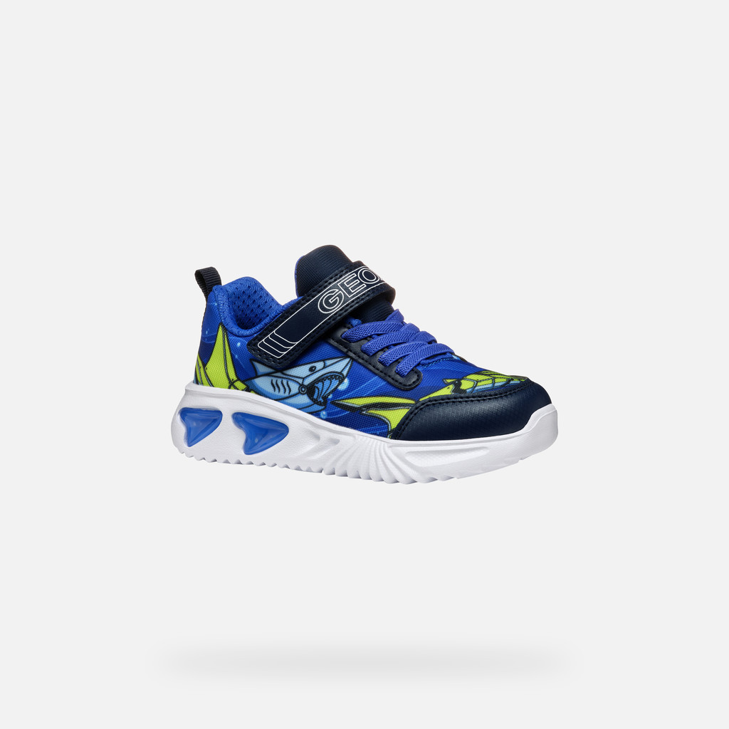 Geox assister niño J45DZB02ACEC4227 Zapatos con luces Oferta exclusiva