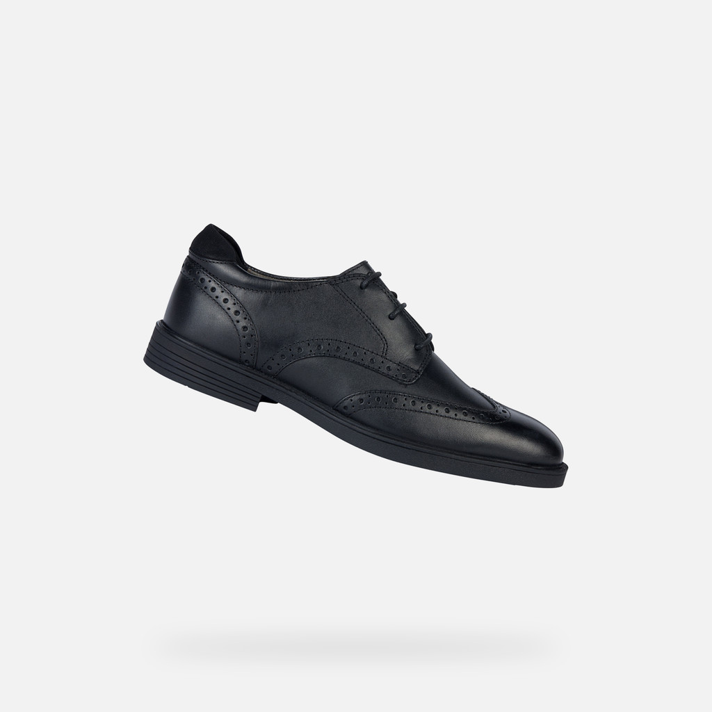 Geox zheeno niño J36LAB00043C9999 Zapatos de piel