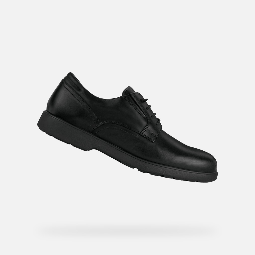 Geox spherica ec11 hombre U35EFA00043C9999 Zapatos de piel
