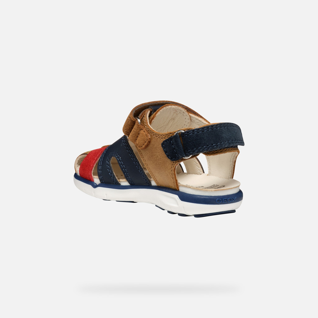 Geox sandal delhi niño pequeño B354LA0CL22C6146 Sandalias cerradas Envío gratis