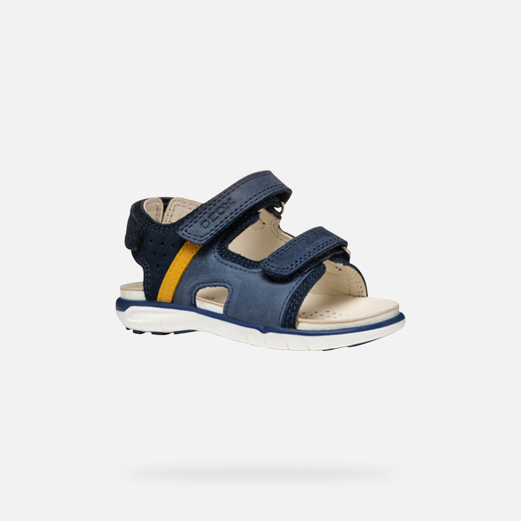 Geox sandal delhi niño pequeño B554LA0CL22C4P2G Sandalias con correa Último día