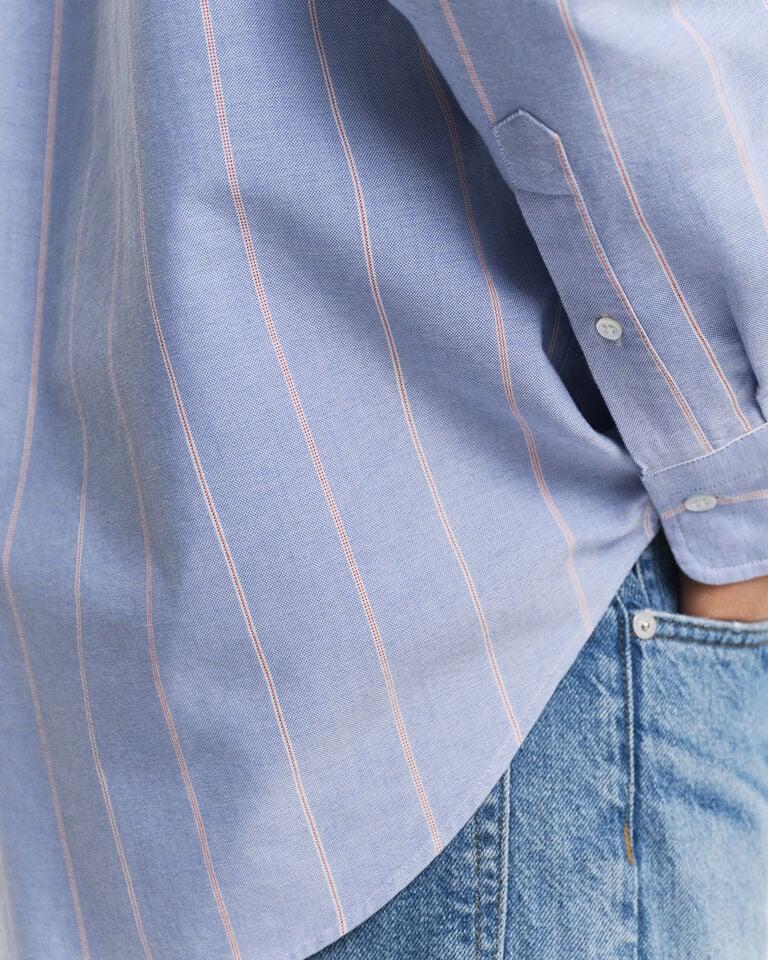 Gant Camisa Oxford Relaxed Fit Heritage a rayas Envío gratis