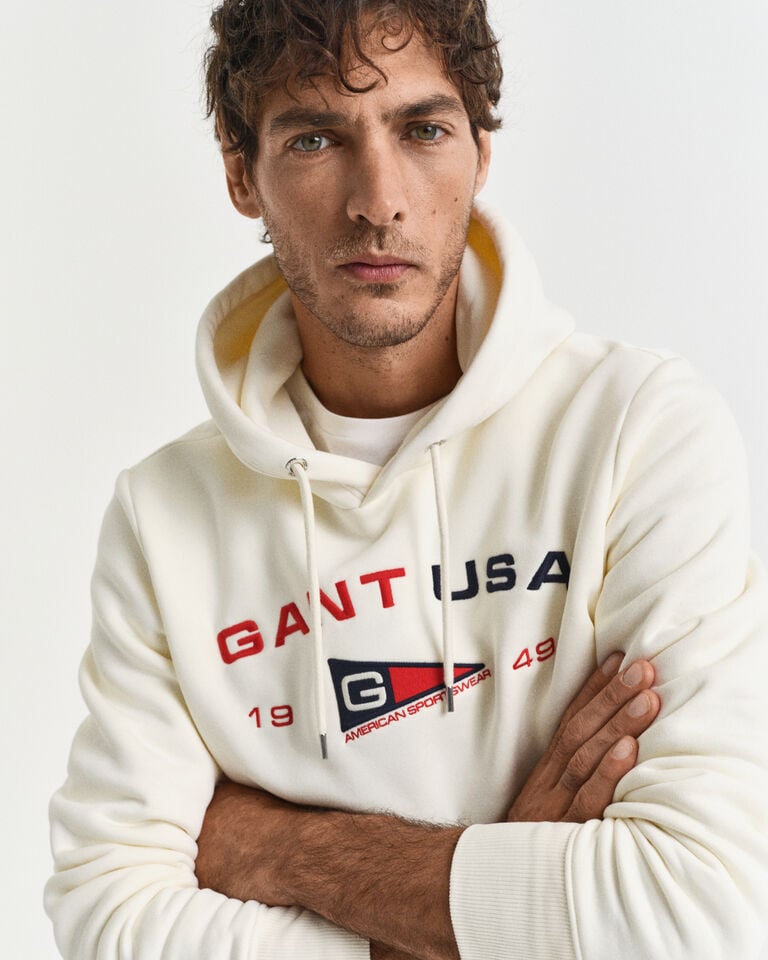Gant Sudadera con capucha Graphic Grandes descuentos