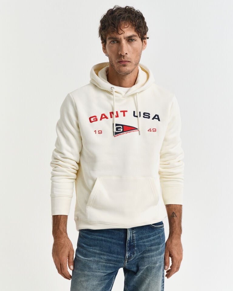Gant Sudadera con capucha Graphic Grandes descuentos
