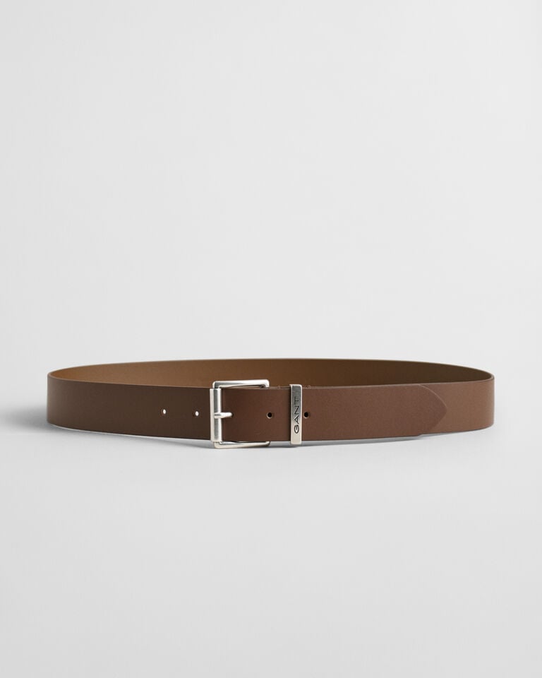 Gant Cinturón de piel Logo