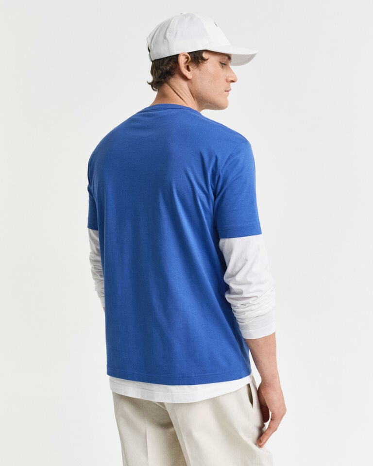 Gant Camiseta Regular Fit Shield Última moda